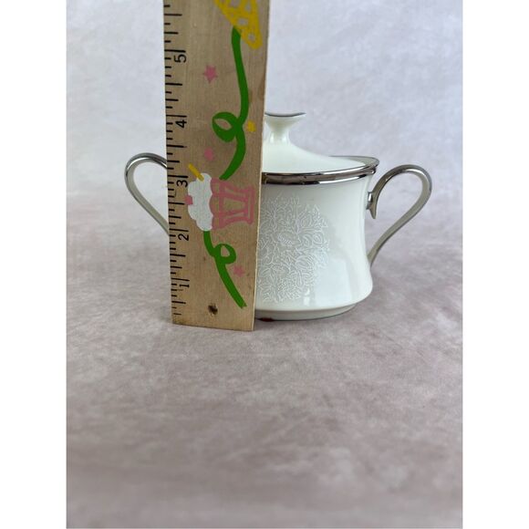 Vintage Lenox Moonspun Sugar Bowl - Picture 8 of 9